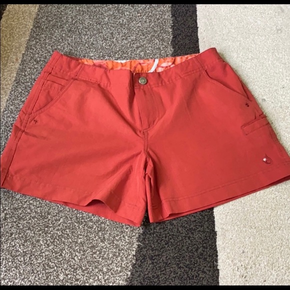 Iris burnt orange/red shorts Womens 6 - Picture 1 of 6